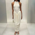 Sabrina High Neck Maxi Dress