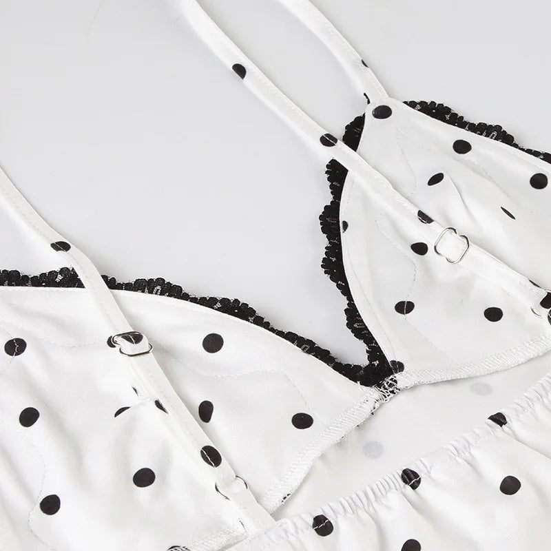 Tammy Polka Dot Slip Dress