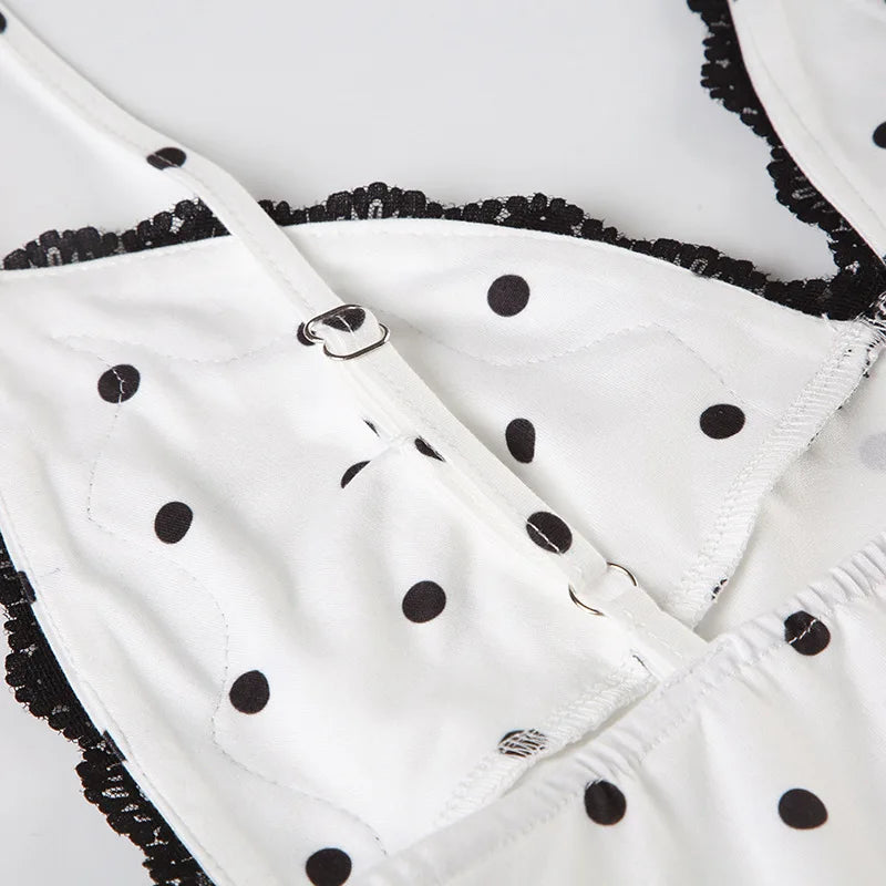 Tammy Polka Dot Slip Dress