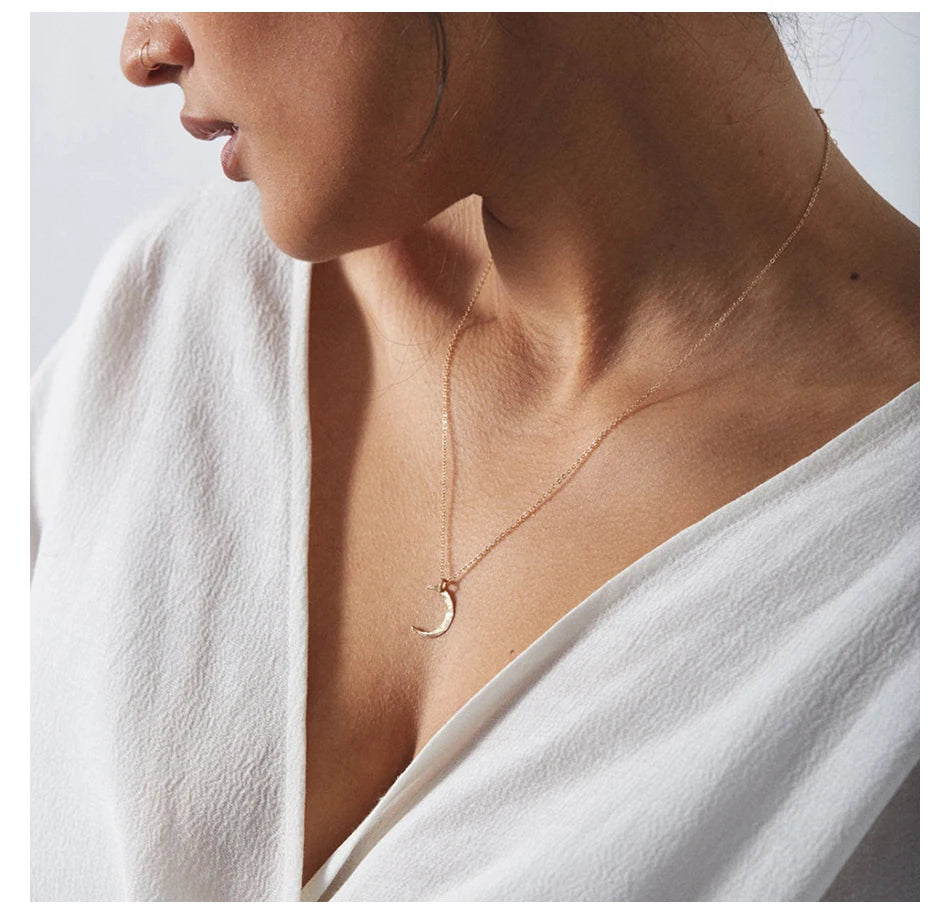 Liora Moon Pendant Necklace