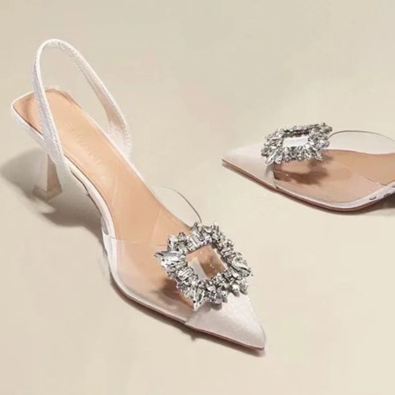 Sabrina Embellished Pointed Toe Heels