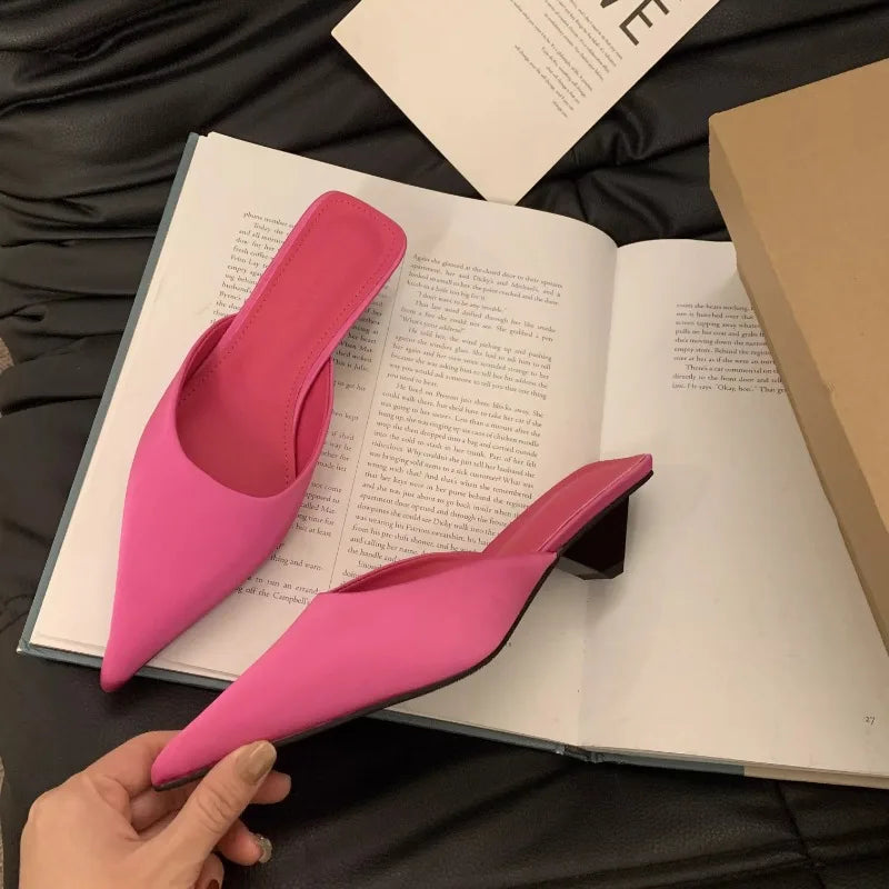 Sarah Pointed Toe Slippers