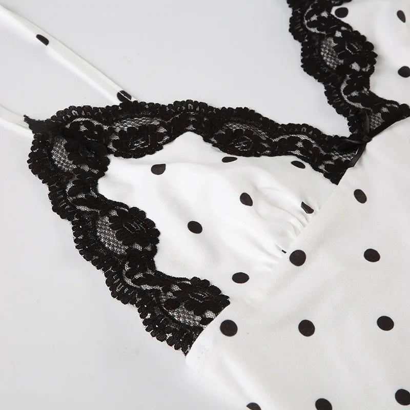 Tammy Polka Dot Slip Dress