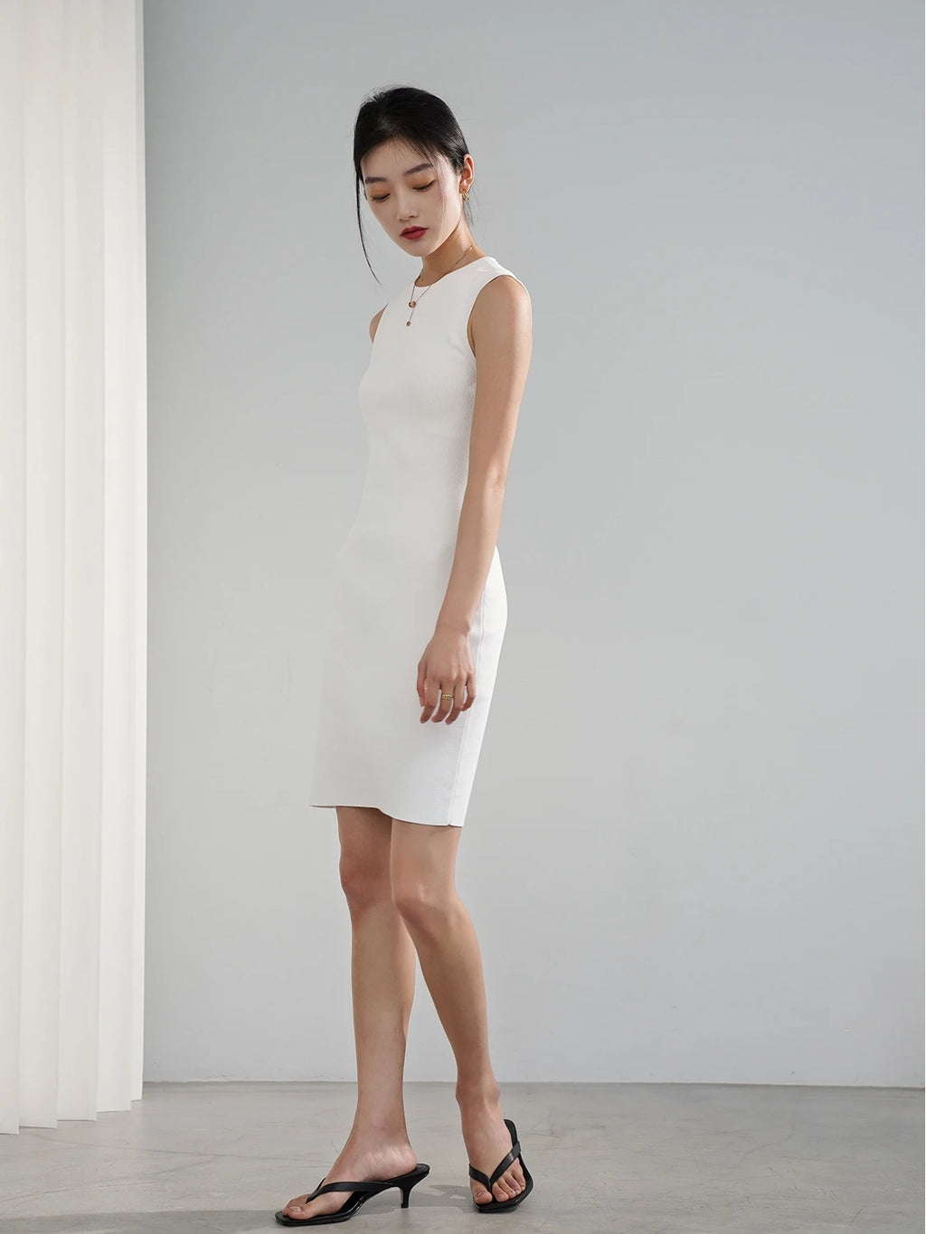 Vivienne Fitted Tank Mini Dress