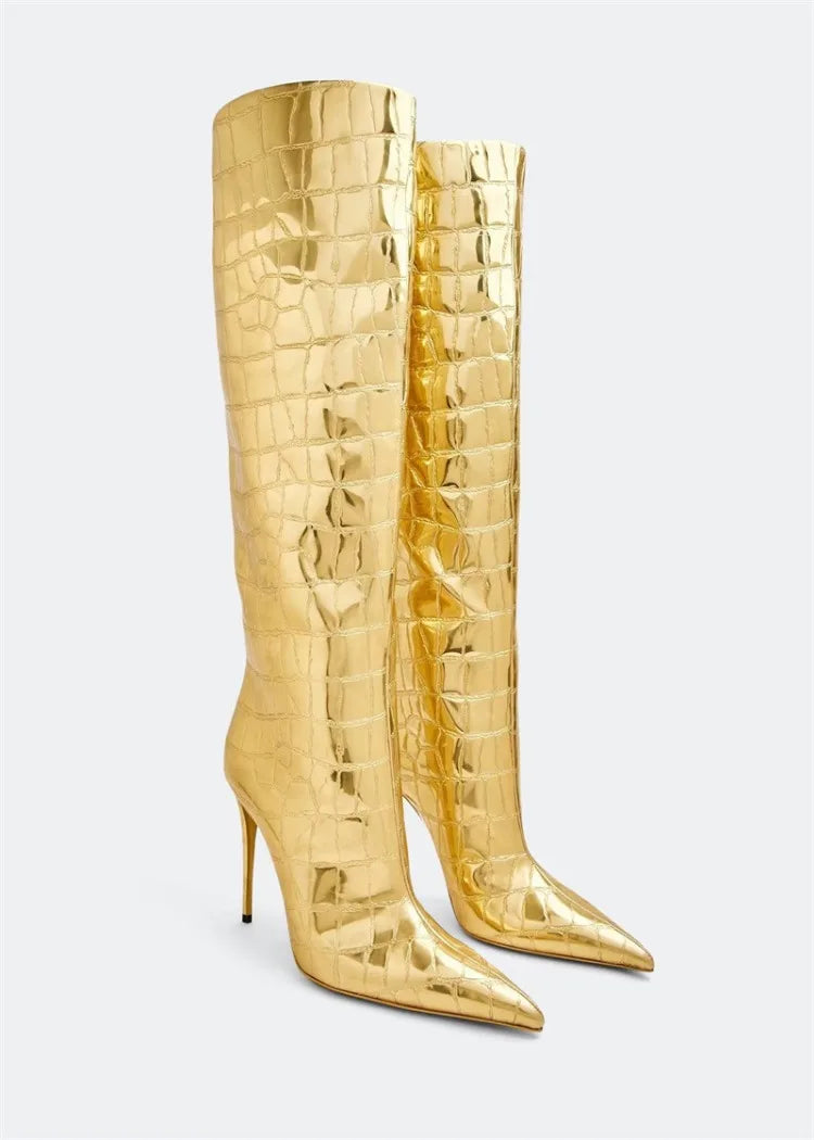 Paola Pointed Toe Boots
